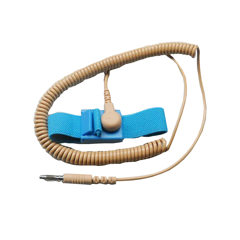 Antistatic pulso strap na may wired