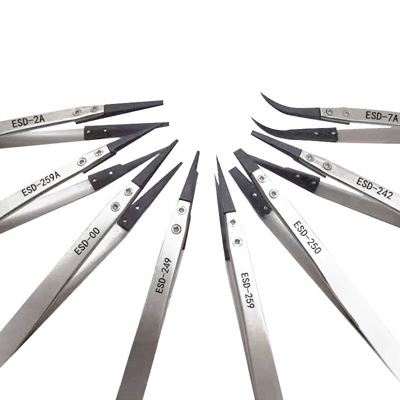 Antistatic kapalit na tweezer