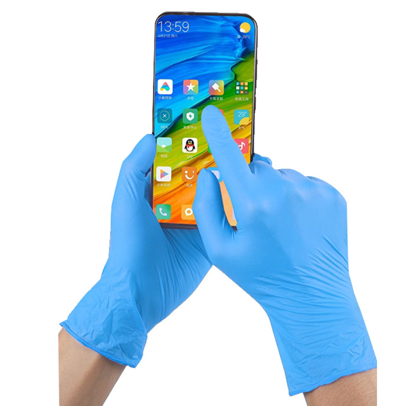 Mga guwantes na nitrile