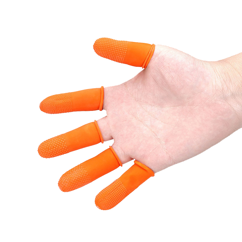 Latex finger cots
