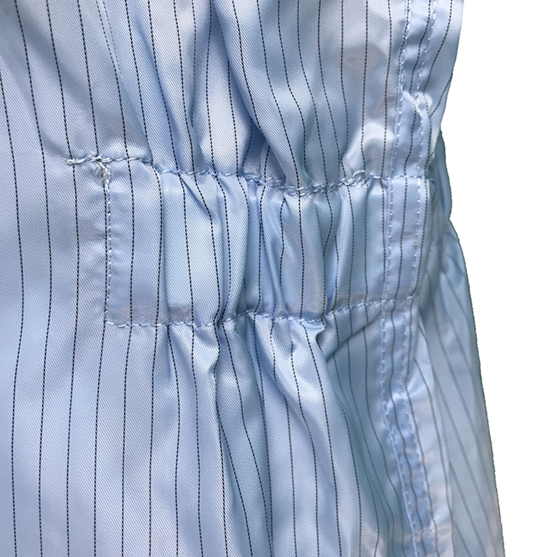 Anti static standing collar jumpsuit