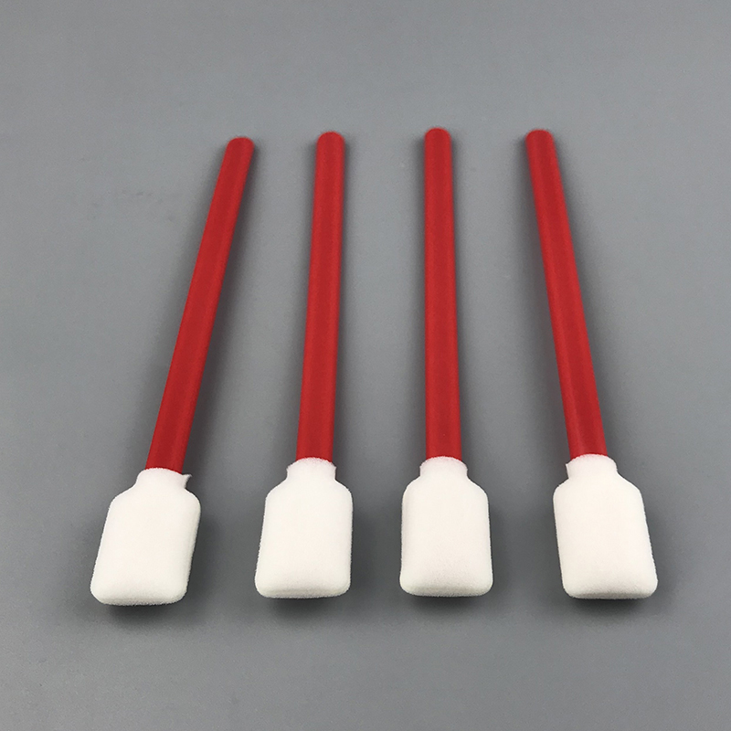 Printer head foam swab