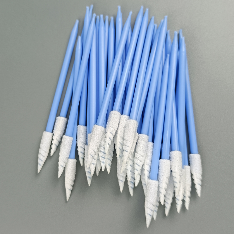 Lint-free foam swab