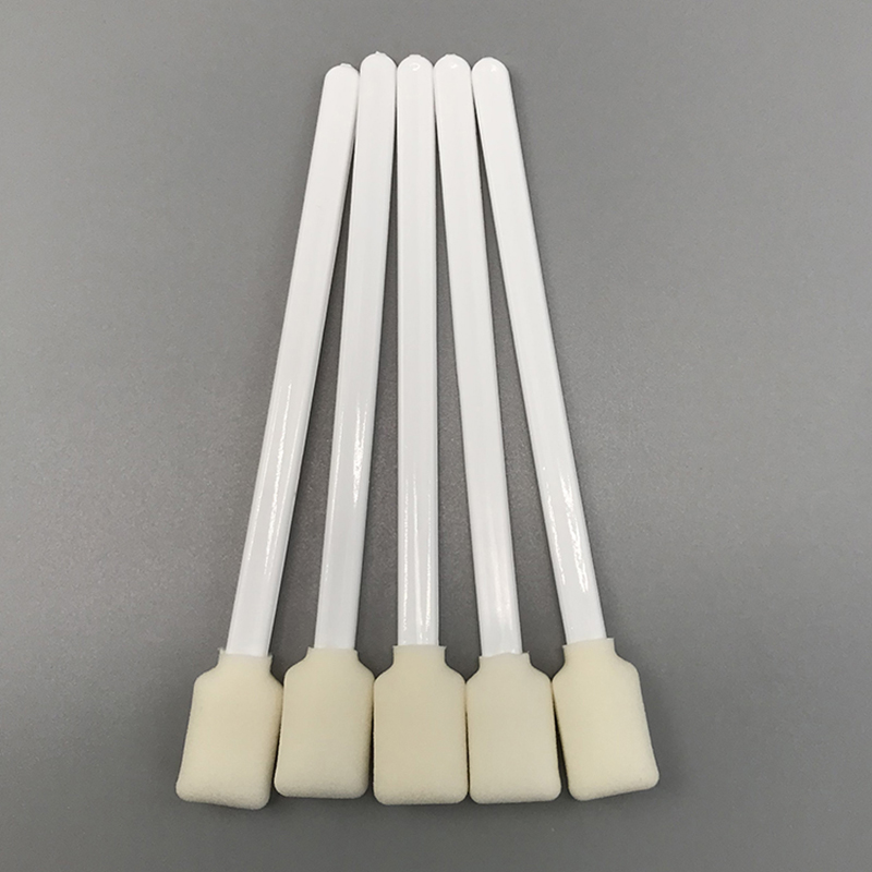 Printer head foam swab