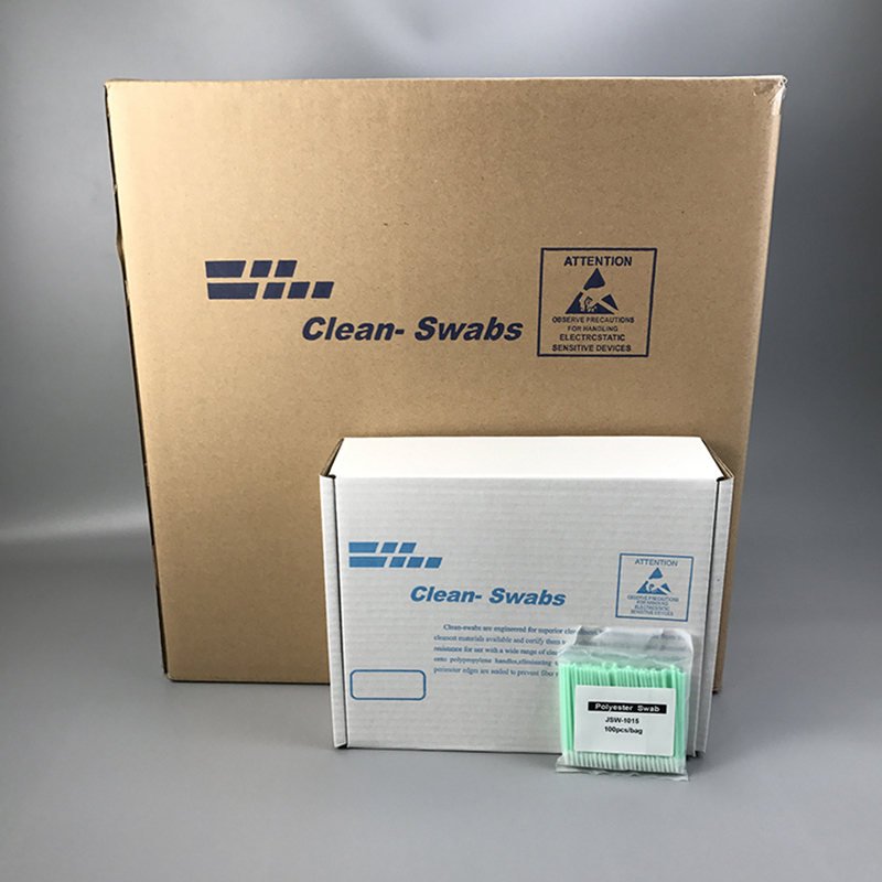 Ang mga stick ng paglilinis ng tip sa polyester