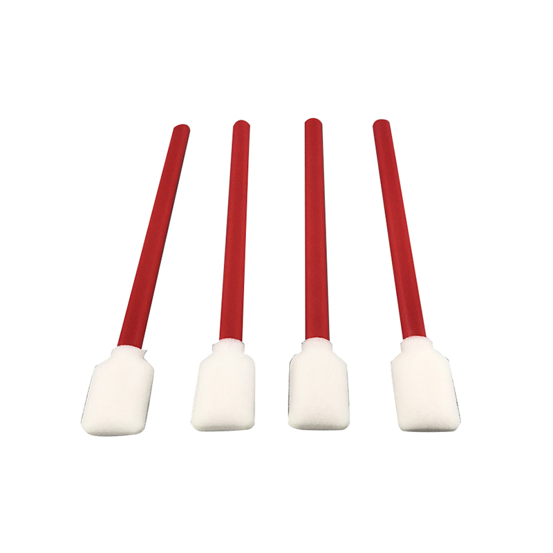 Printer head foam swab